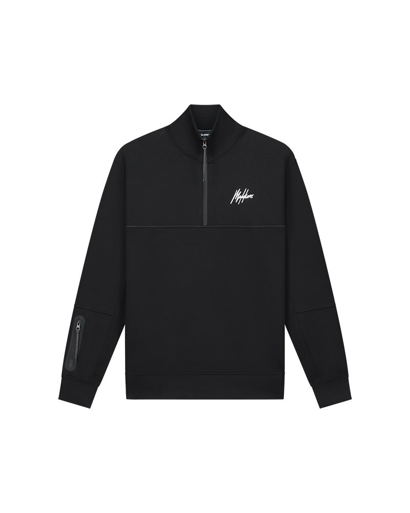  Malelions Sport Counter Half Zip | Black