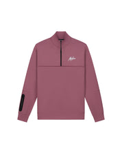 Malelions Sport Counter Half Zip | Dark Mauve