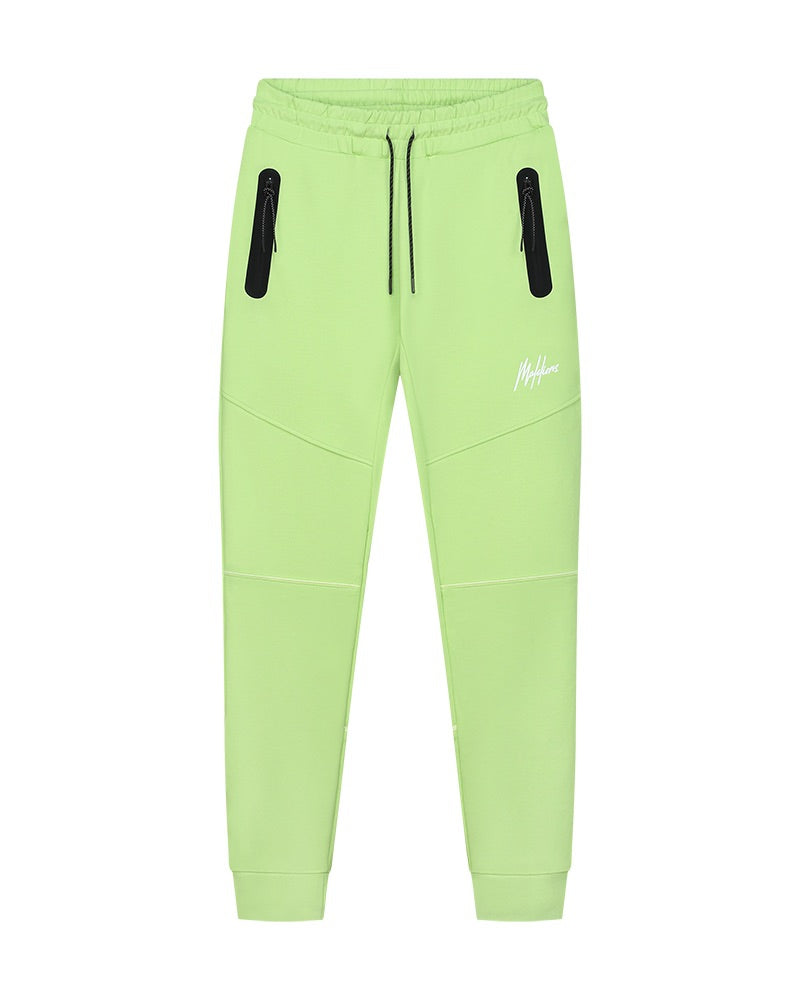  Malelions Sport Counter Trackpants | Lime