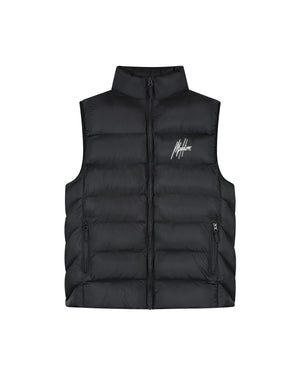 Malelions Sport Counter Bodywarmer | Black