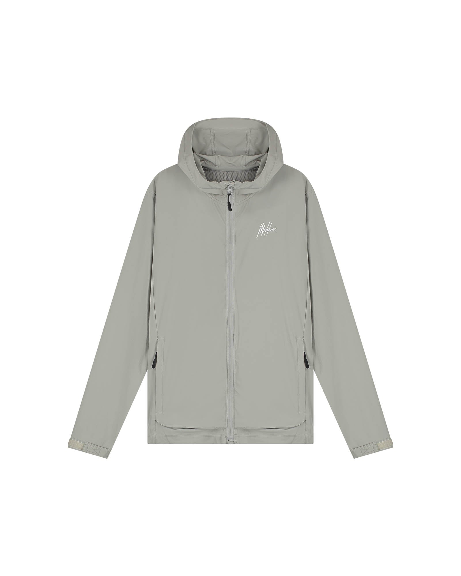 Malelions Sport Running Jacket Light Grey Malelions - Main Image