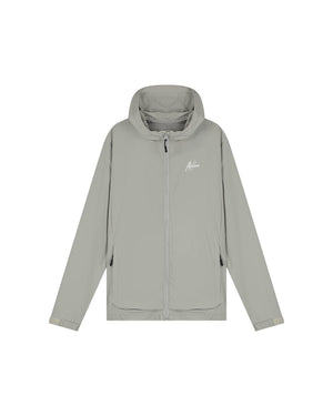 Malelions Sport Running Jacket | Light Grey
