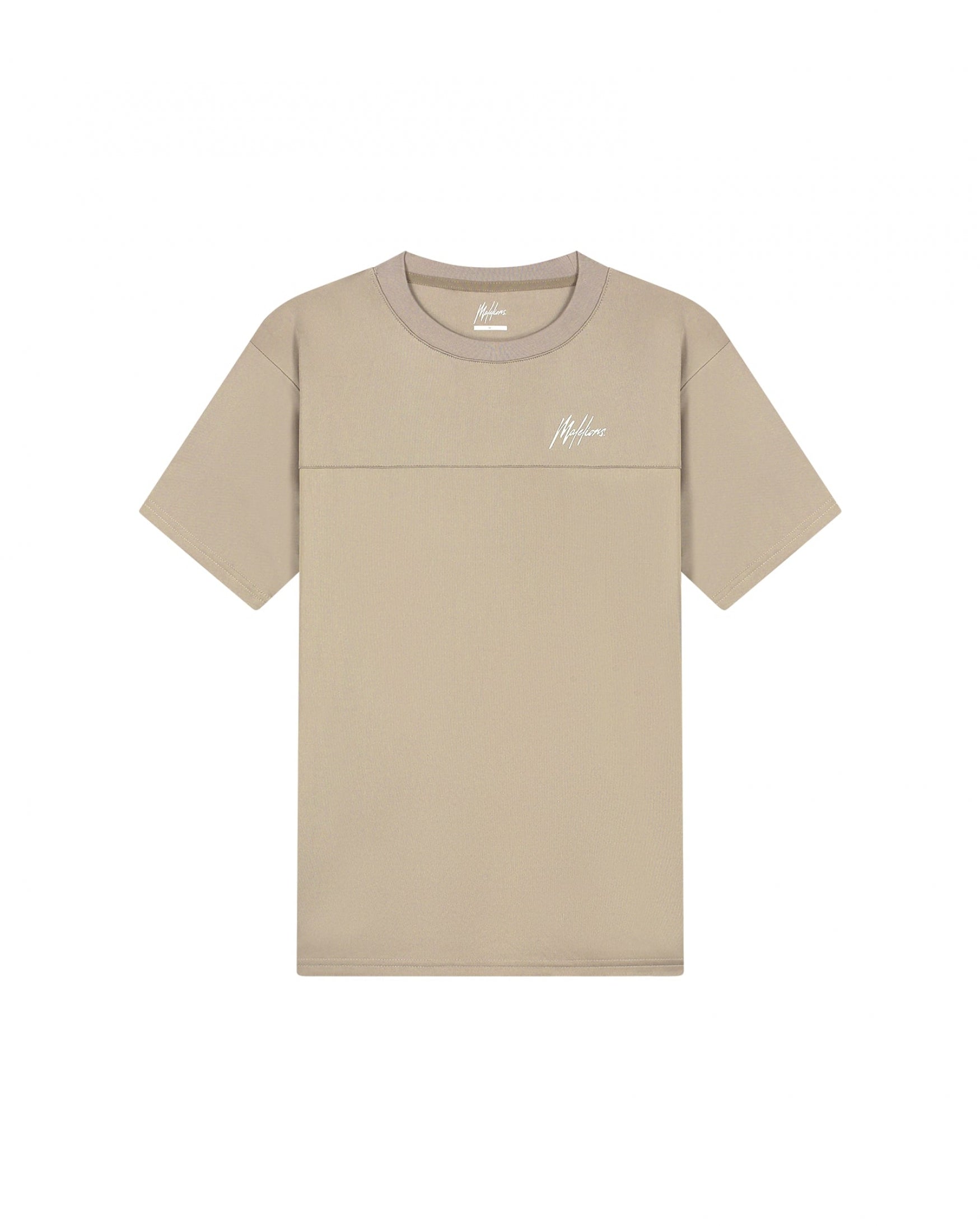  Malelions Sport Ace T-Shirt | Taupe