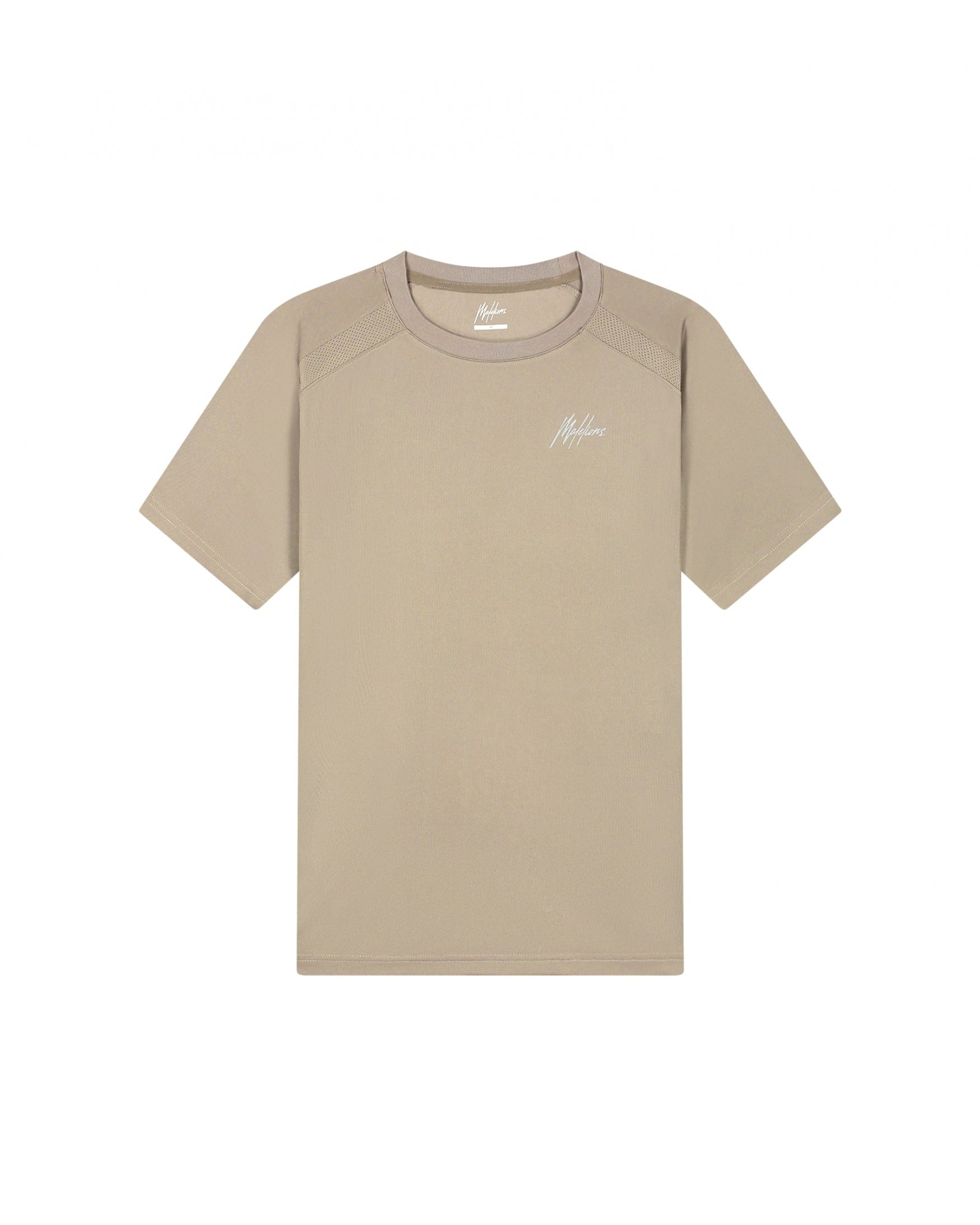  Malelions Sport Active T-Shirt | Taupe