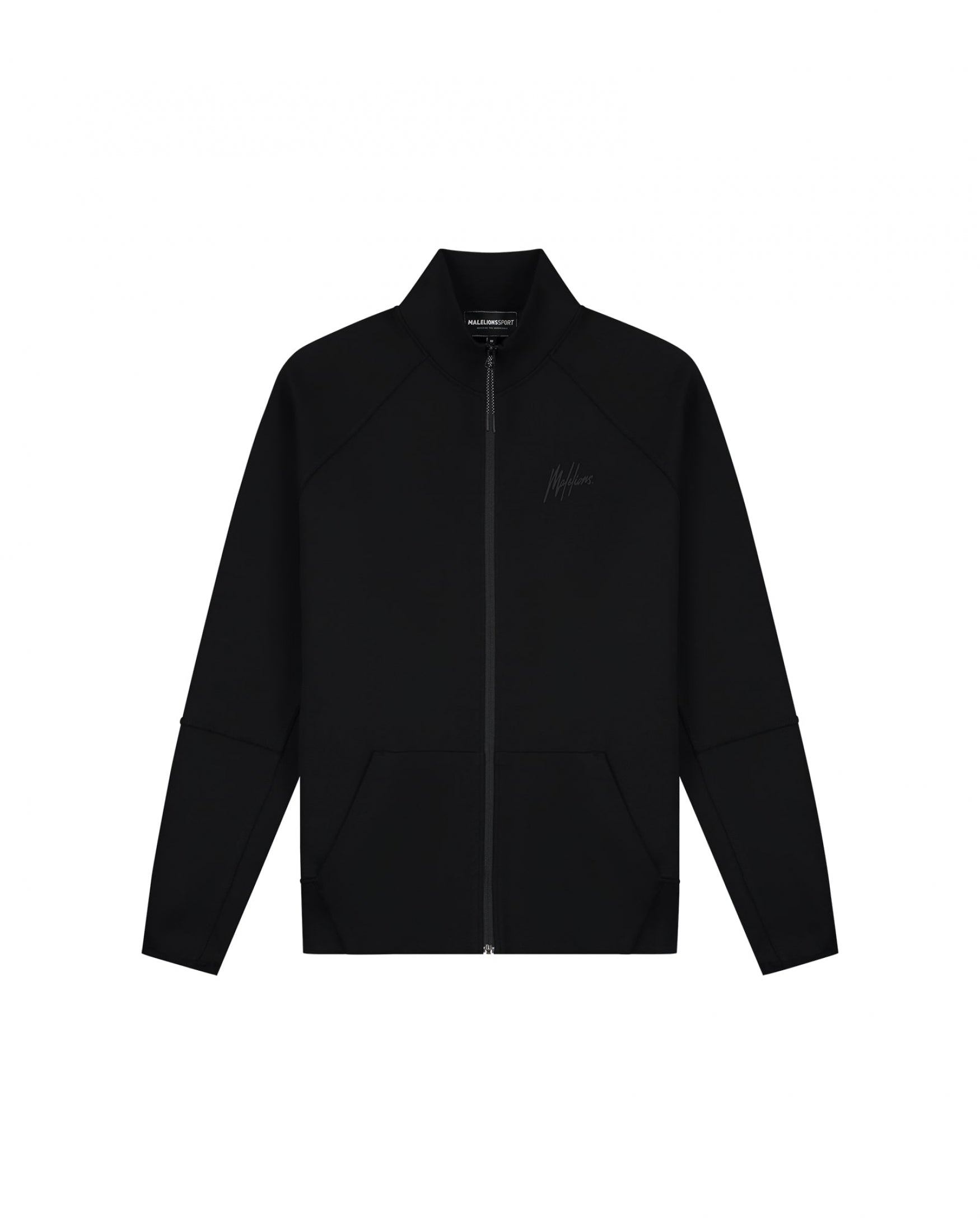  Malelions Sport Counter Zip Sweater 2.0 | Black