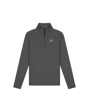 Malelions Sport Ace Quarter Zip | Charcoal