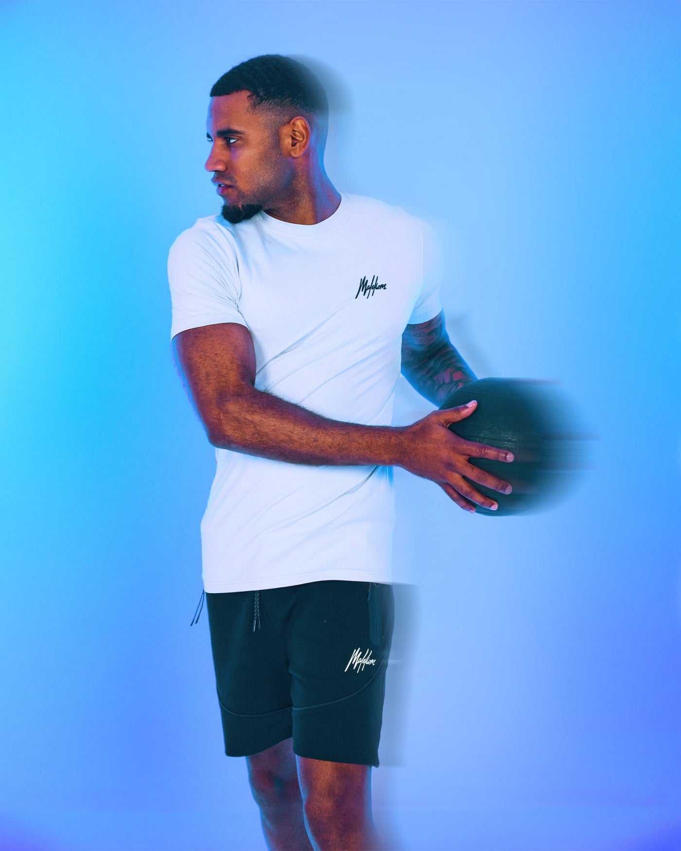  Malelions Sport Active T-Shirt | White