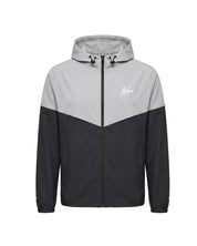 Malelions Sport Deuce Hooded Zip Jacket | Black/Light Grey