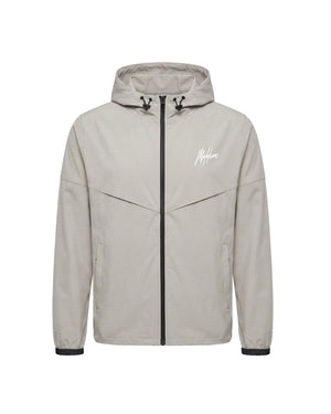 Malelions Sport Deuce Hooded Zip Jacket | Beige