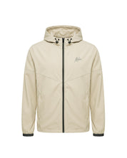 Malelions Sport Deuce Hooded Zip Jacket | Beige