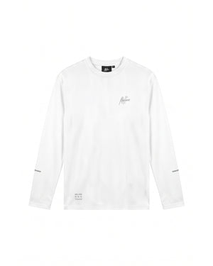 Malelions Sport RNG Team Longsleeve T-Shirt | White