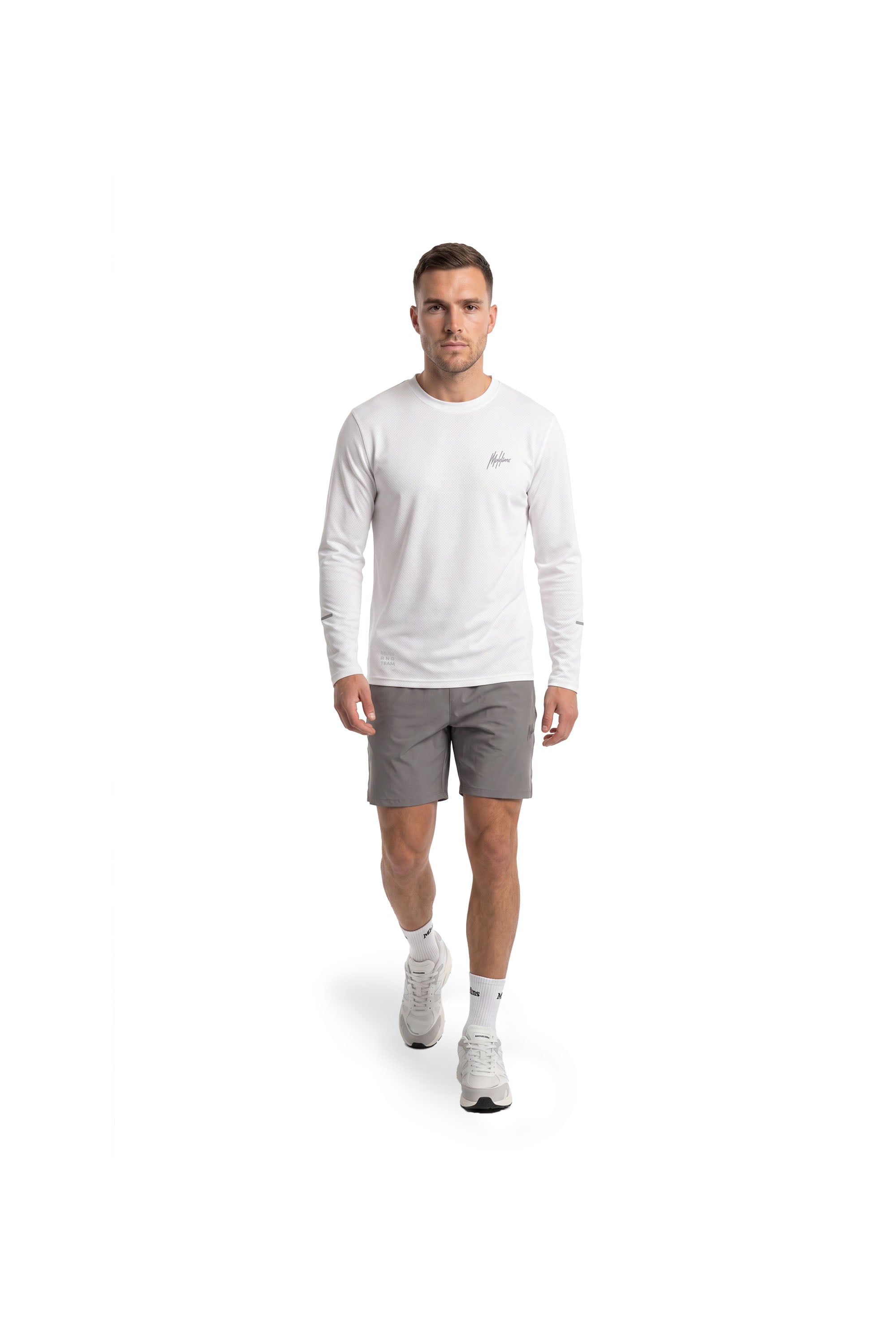 Malelions Sport RNG Team Longsleeve T-Shirt | White
