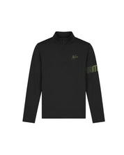 Malelions Sport Athletics Quarter Zip | Black