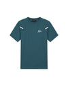  Malelions Sport Counter T-Shirt | Cyan