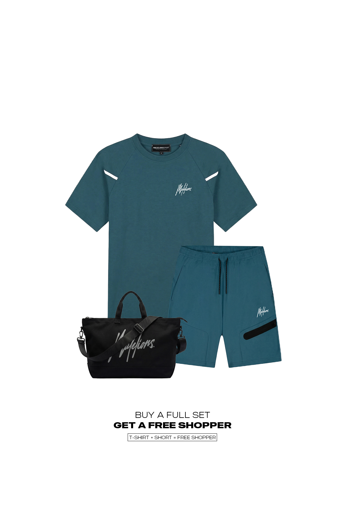 Malelions Sport Counter Shorts | Cyan