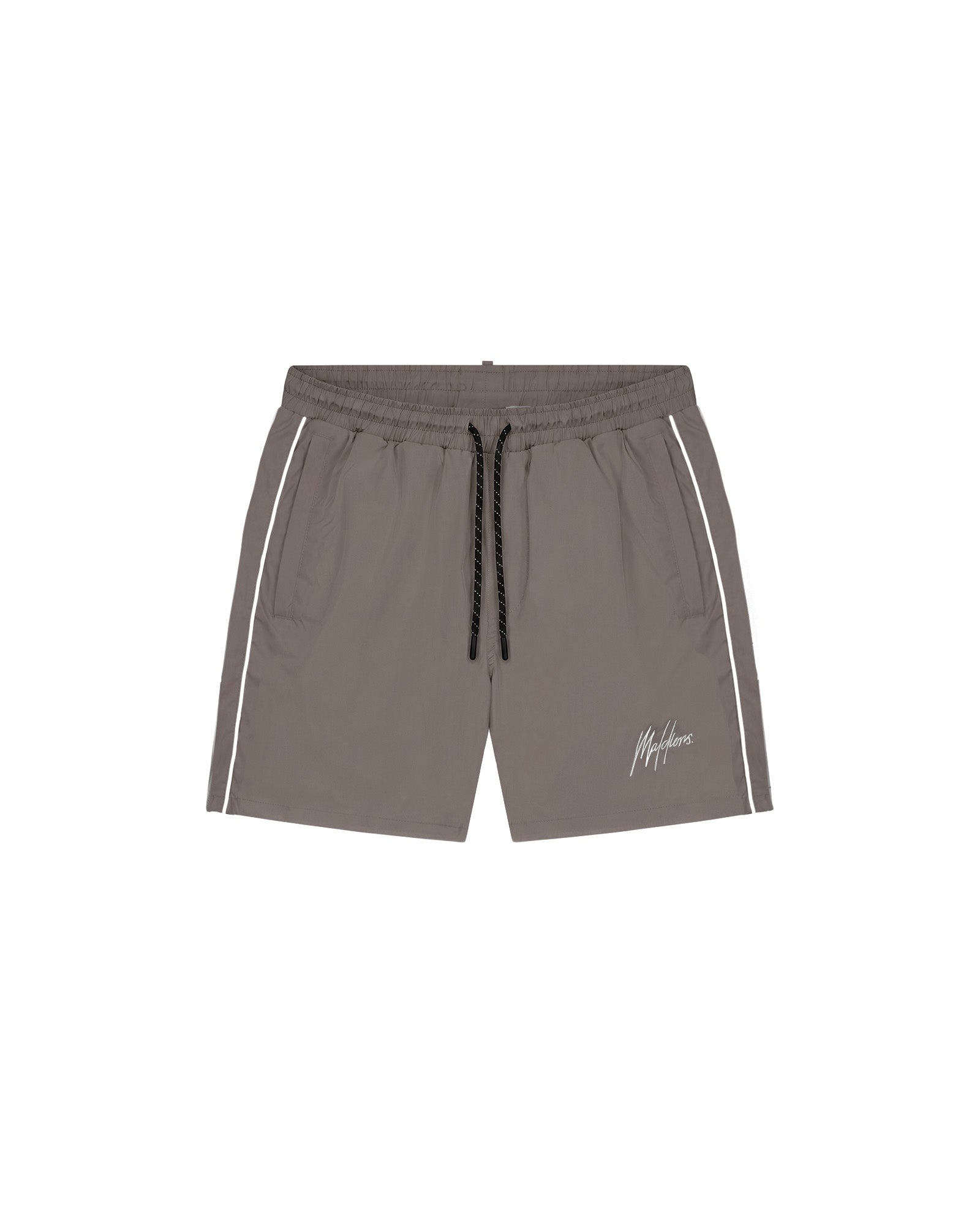 Malelions Sport Counter Swim Shorts | Desert Khaki
