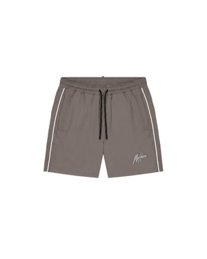 Malelions Sport Counter Swim Shorts | Desert Khaki