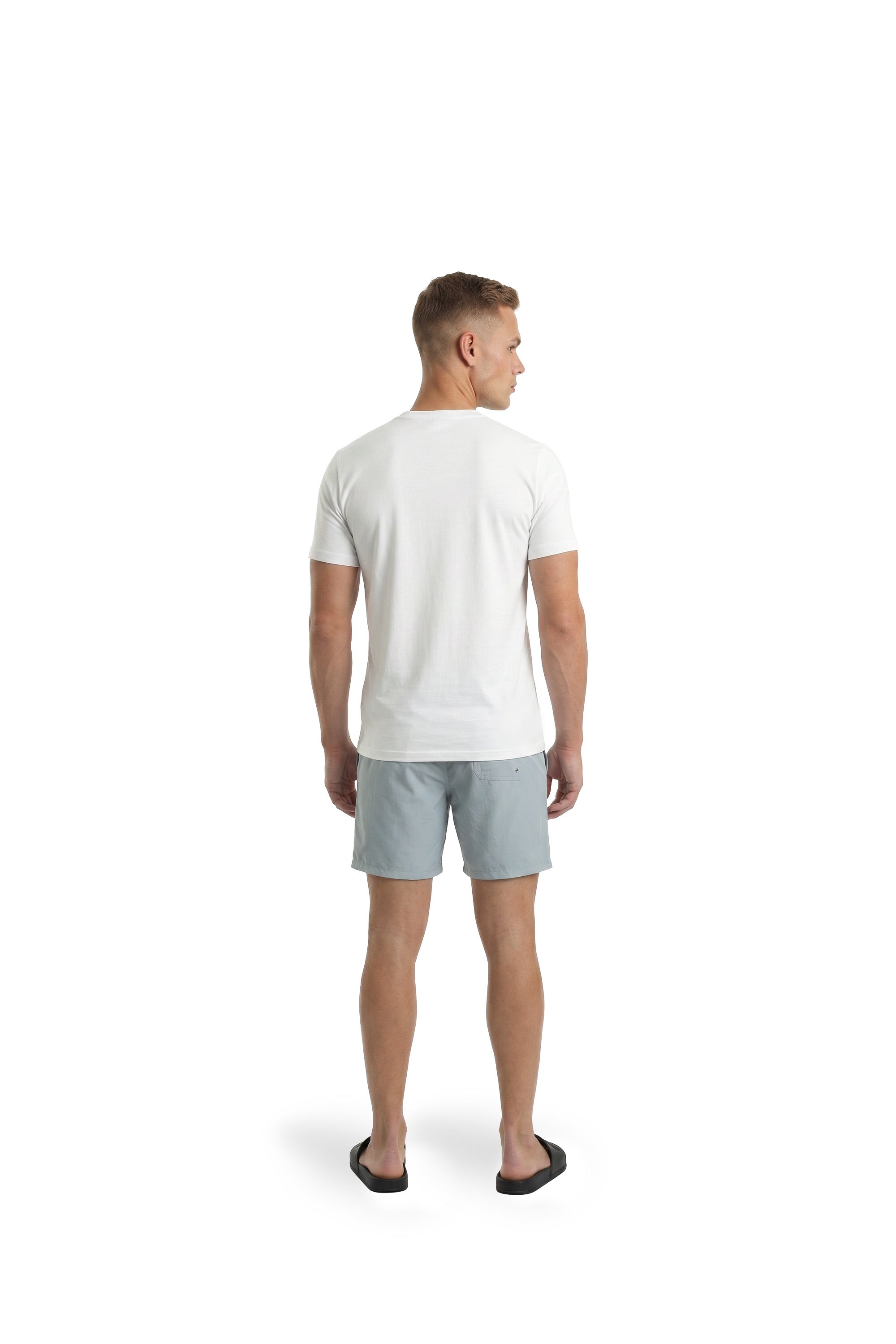 Malelions Sport Counter Swim Shorts | Light Blue