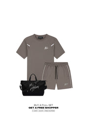 Malelions Sport Counter Swim Shorts | Desert Khaki