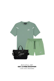 Malelions Sport Counter Swim Shorts | Green