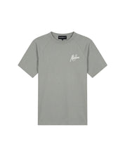 Malelions Sport Logo Raglan T-Shirt | Ocean Grey