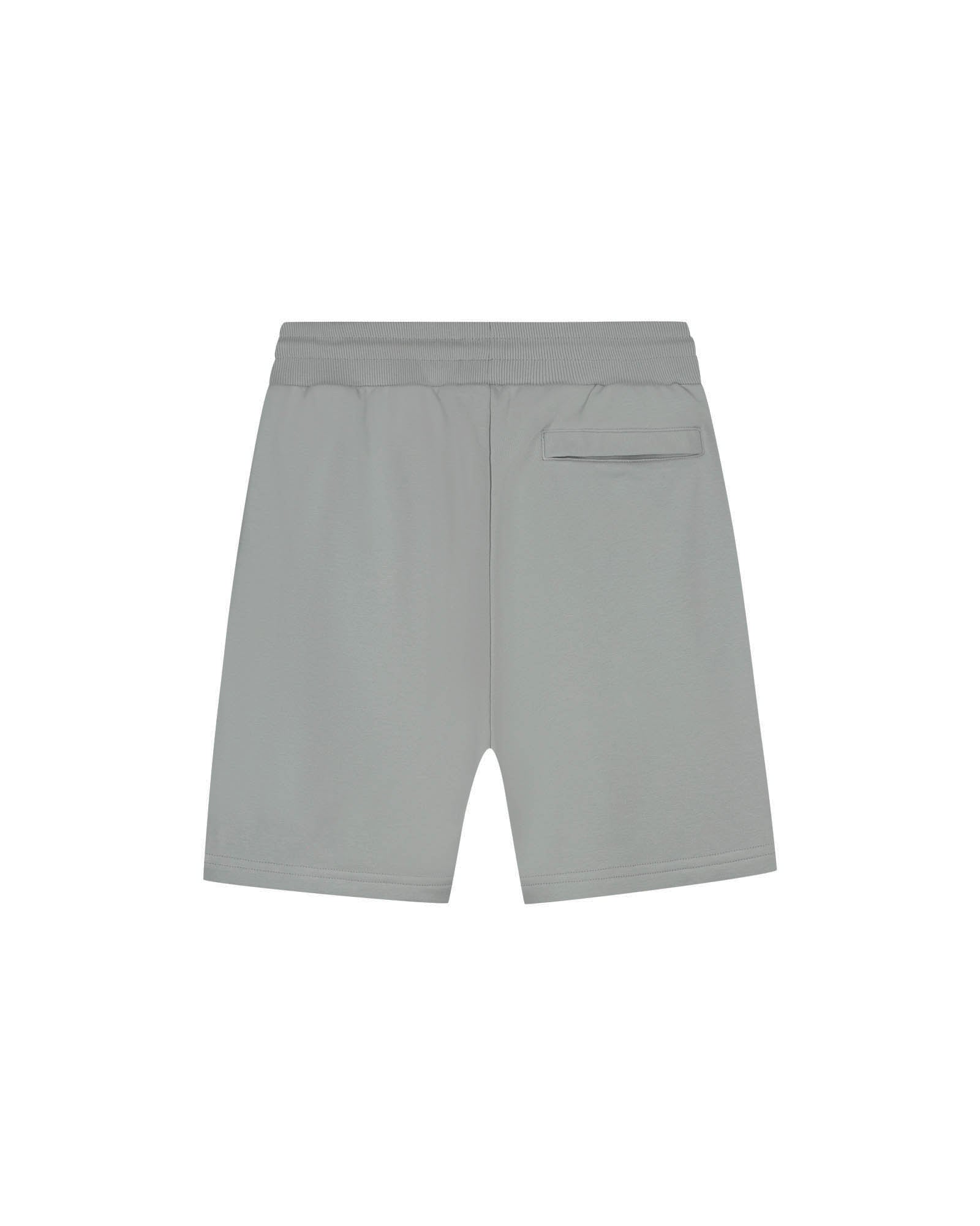 Malelions Sport Logo Shorts | Ocean Grey