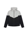  Malelions Sport Counter Ripstop Jacket | Black/Light Grey