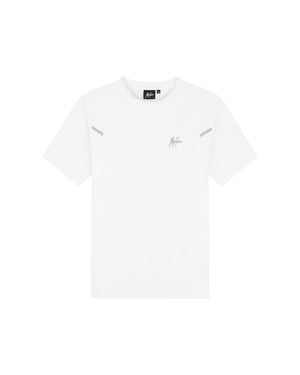 Malelions Sport Counter T-Shirt | White