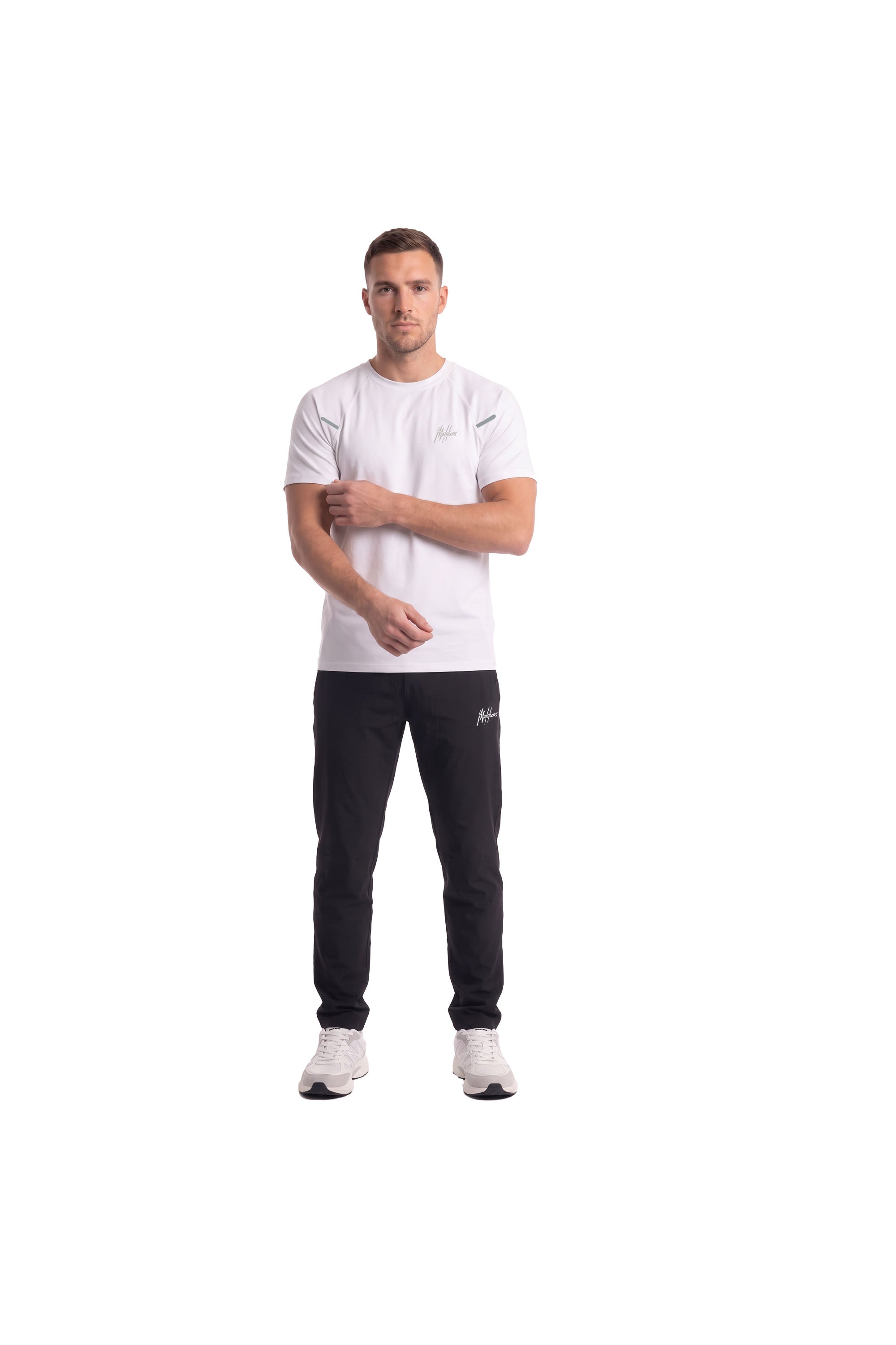 Malelions Sport Counter T-Shirt | White