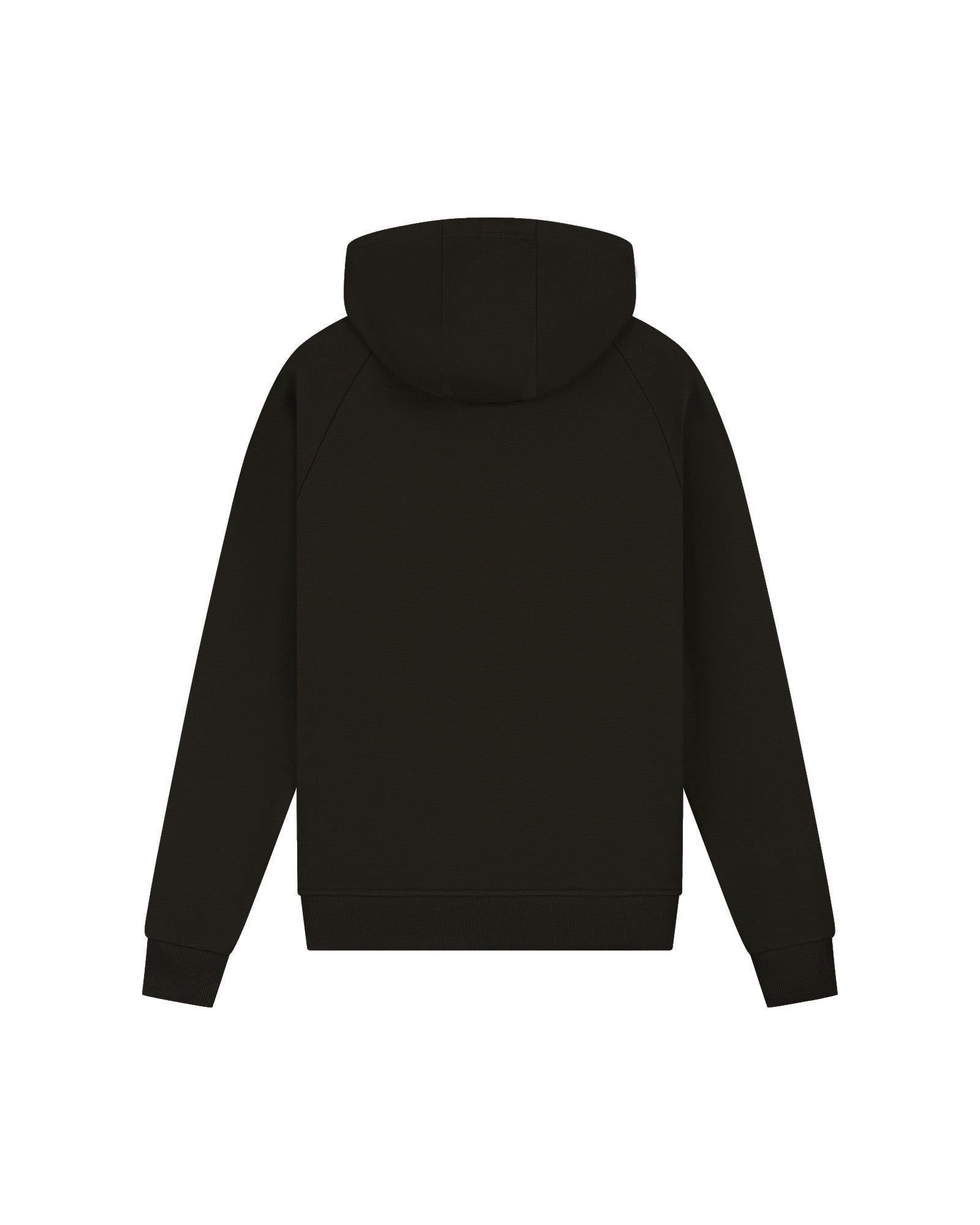 Malelions Sport Logo Raglan Zip Hoodie | Black