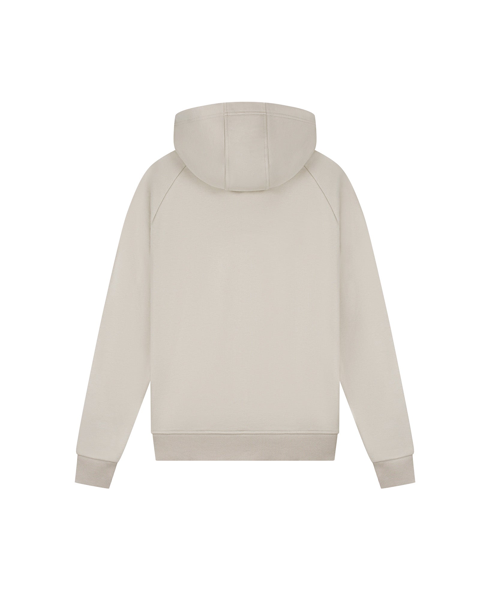 Malelions Sport Logo Raglan Zip Hoodie | Almond