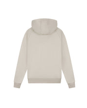 Malelions Sport Logo Raglan Zip Hoodie | Almond