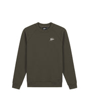 Malelions Sport Logo Raglan Sweater | Moss