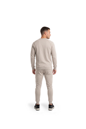 Malelions Sport Logo Raglan Sweater | Almond