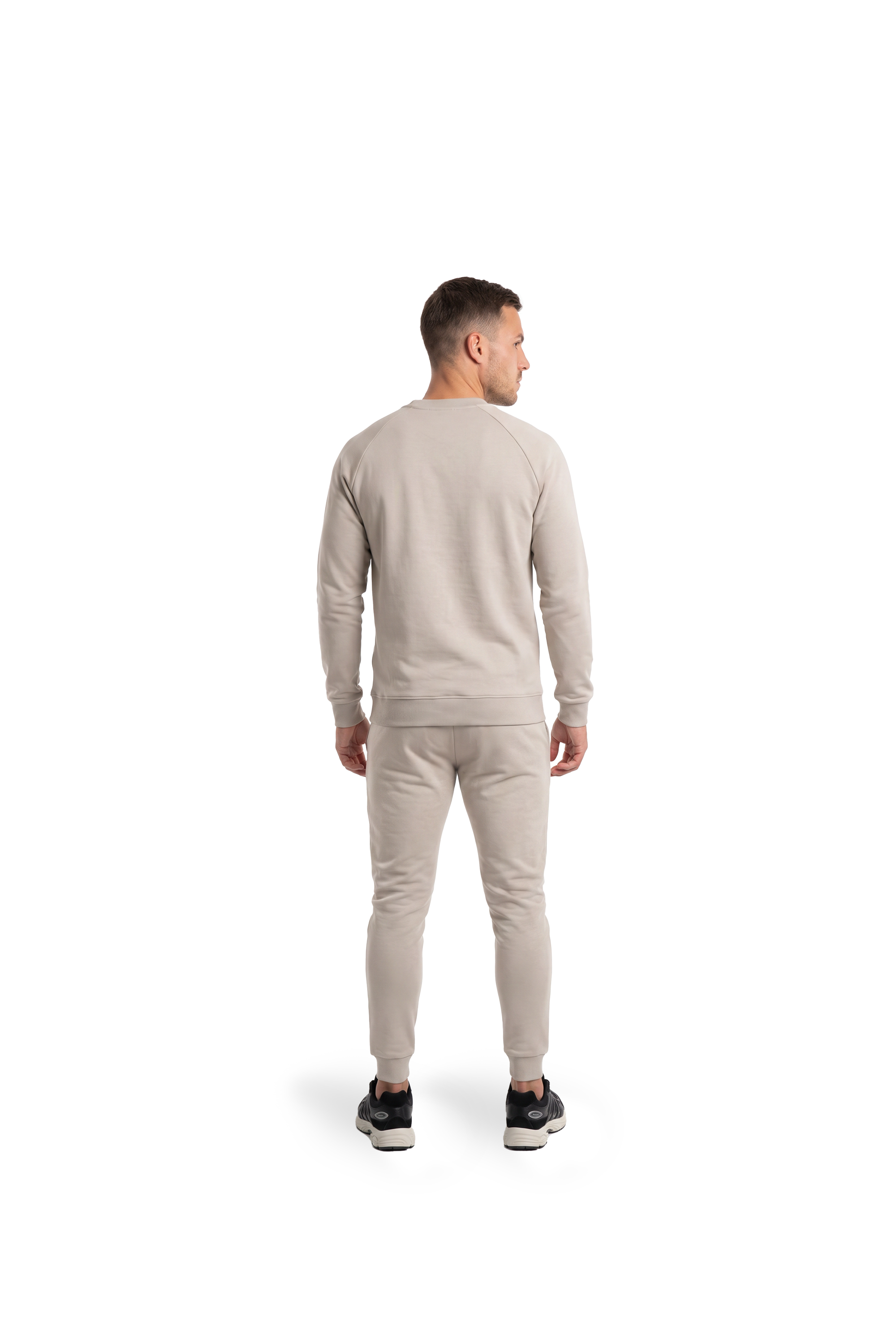 Malelions Sport Logo Raglan Sweater | Almond