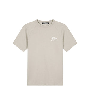 Malelions Sport Logo Raglan T-Shirt | Almond