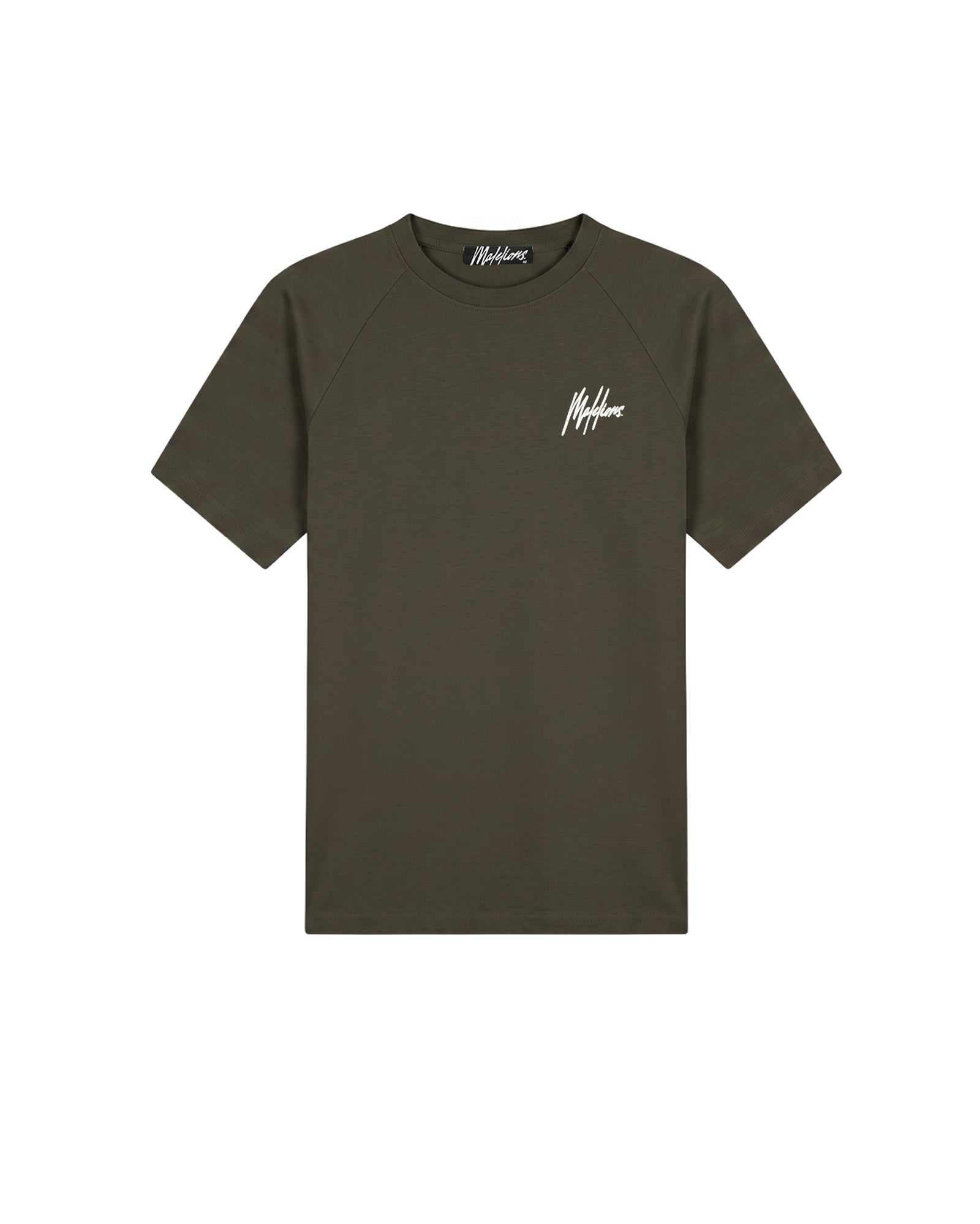 Malelions Sport Logo Raglan T-Shirt | Moss