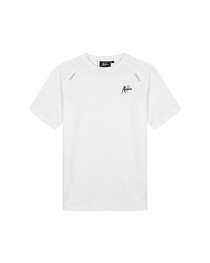 Malelions Sport Padel Vortex T-Shirt | White