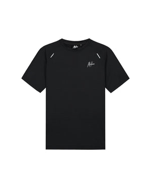 Malelions Sport Padel Vortex T-Shirt | Black
