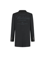 Malelions Women Oversized Social Club Blazer | Black