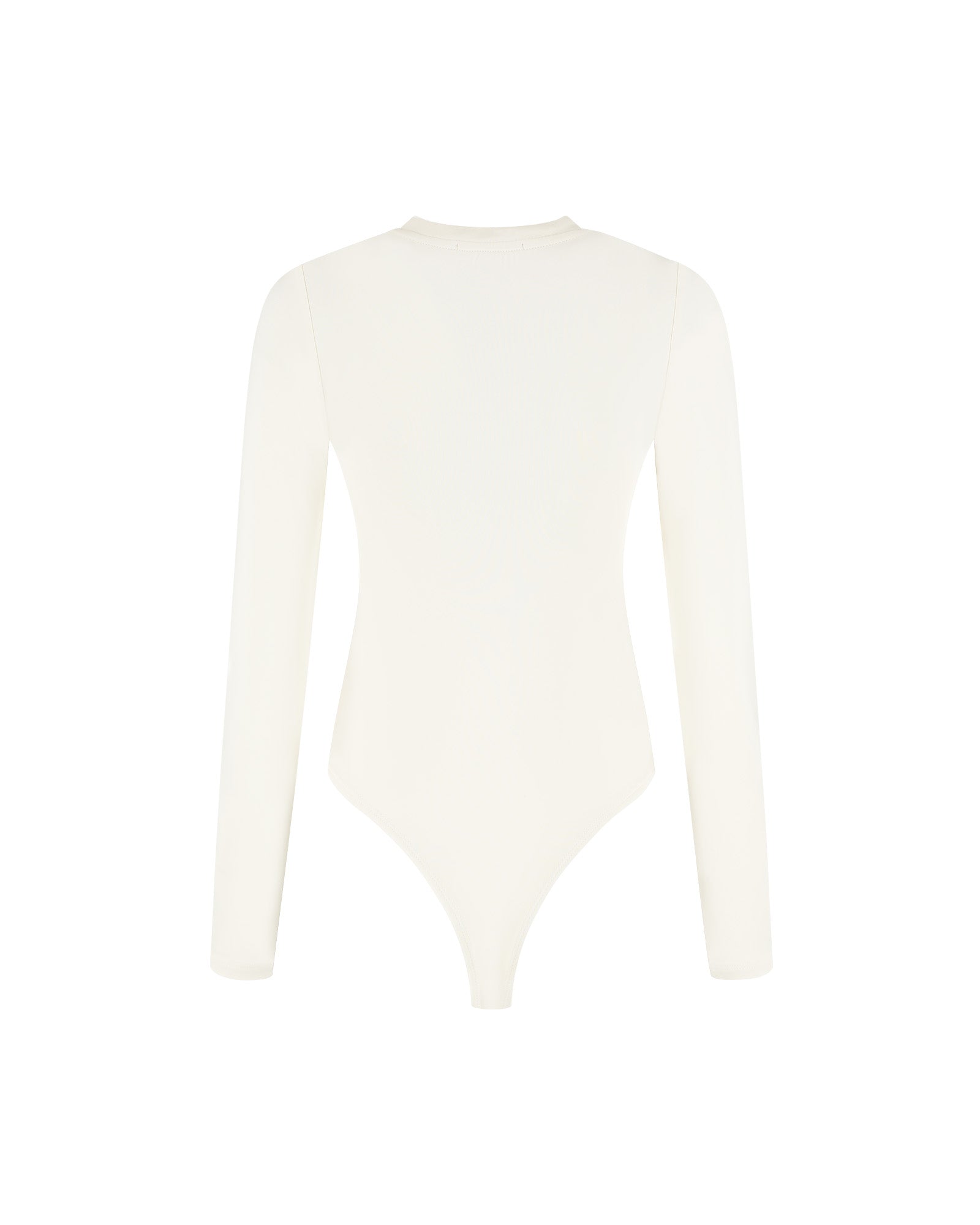 Malelions Women Crewneck Bodysuit | Cream