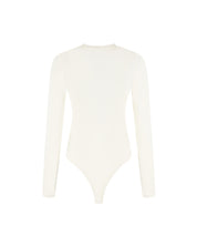 Malelions Women Crewneck Bodysuit | Cream