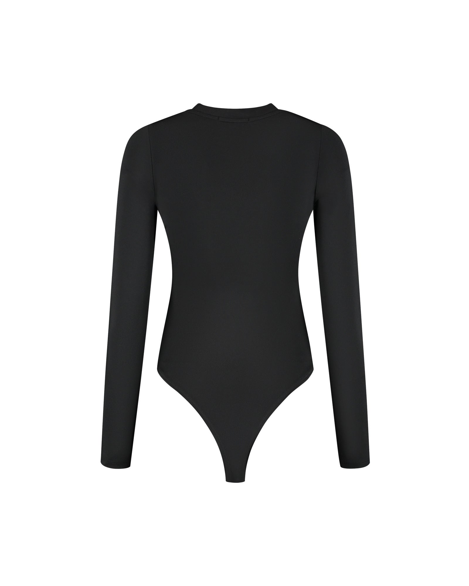 Malelions Women Crewneck Bodysuit | Black