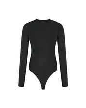 Malelions Women Crewneck Bodysuit | Black