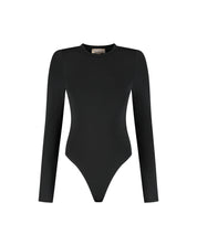 Malelions Women Crewneck Bodysuit | Black