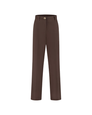Malelions Women Social Club Pantalon | Chocolate