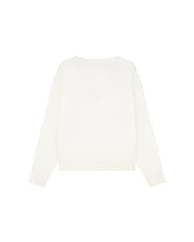 Malelions Women Oversized Knitted Cardigan | Cream