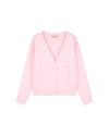  Malelions Women Oversized Knitted Cardigan | Soft Pink