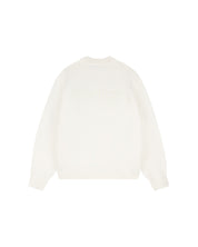 Malelions Women Oversized Knitted Sweater | Cream