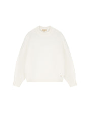 Malelions Women Oversized Knitted Sweater | Cream